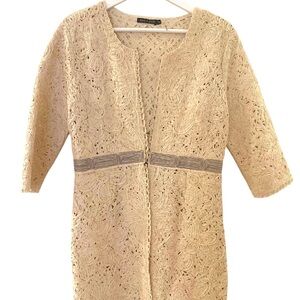 Boho Chic Crochet Cardigan